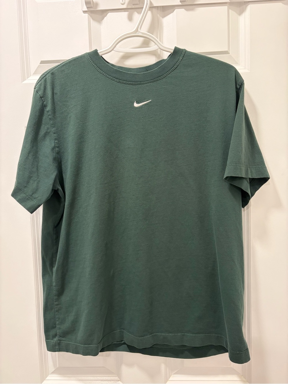 Nike Green Short-Sleeve Swoosh Tee